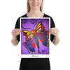 Butterfly with Eyes - Giclee Museum Quality Print