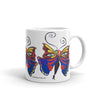 Designer Coffee Mug - Butterfly With Eyes