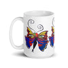 Designer Coffee Mug - Butterfly With Eyes